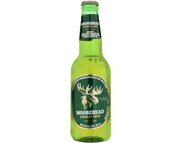 CERVEZA MOOSEHEAD LAGER BOTELLA 350ML